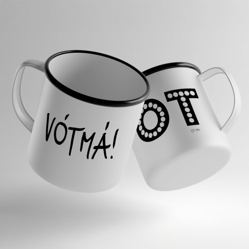 VÓTMÁ! fém bögre